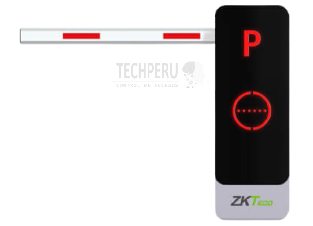 barreras vehiculares bg1030 zkteco control de acceso techperu
