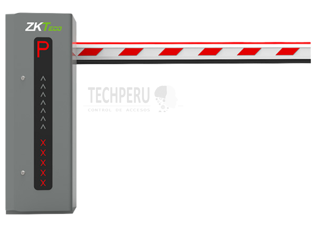 barreras vehiculares probg3030 zkteco control de acceso techperu