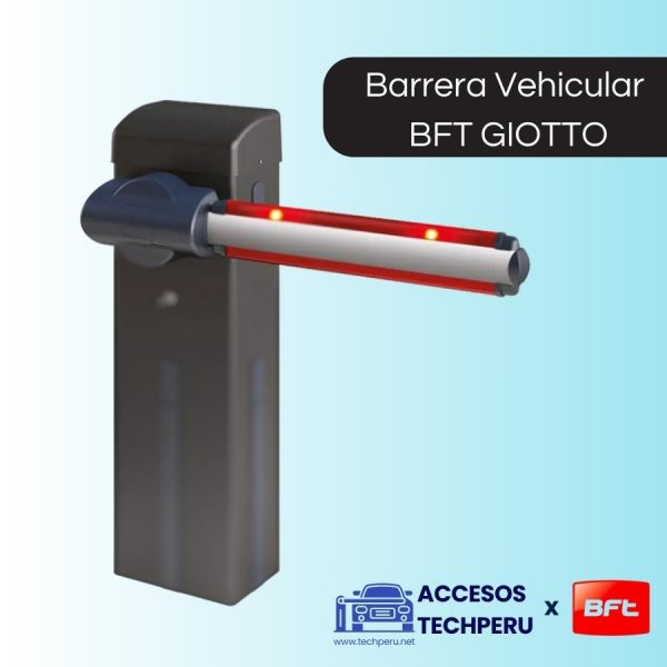 Barrera Vehicular Automática BFT GIOTTO TECHPERU