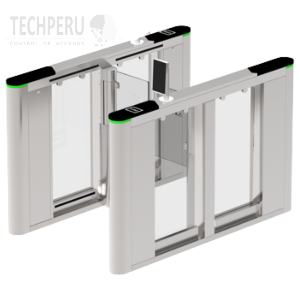 molinete electromecánico peatonal swing puertas abatibles LL1500 huibin techperu